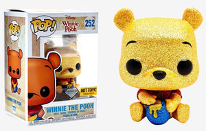 Funko Pop Disney: Winn the Pooh - Winnie the Pooh (Diamond Collection) Hot Topic Exclusive #252 - Sweets and Geeks