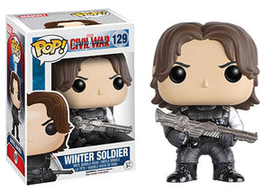 Funko Pop!: Marvel Captain America: Civil War - Winter Soldier #129 - Sweets and Geeks