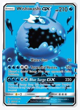 Wishiwashi GX (Full Art) SM - Guardians Rising # 133/145 - Sweets and Geeks