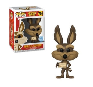 Funko Pop! Animation: Looney Tunes - Wile E. Coyote (Funko Shop) #734 - Sweets and Geeks