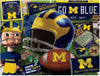 Michigan Wolverines Retro 500 Piece Jigsaw Puzzle - Sweets and Geeks