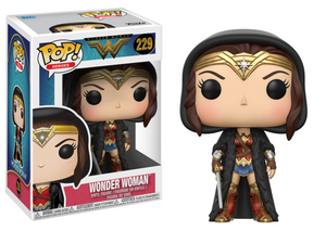 Funko Pop! Wonder Woman - Wonder Woman (Cloaked) #229 - Sweets and Geeks