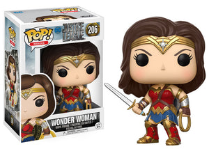 Funko Pop Heroes: DC Justice League - Wonder Woman #206 - Sweets and Geeks