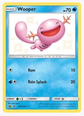 Wooper Hidden Fates: Shiny Vault # SV9/SV94 - Sweets and Geeks
