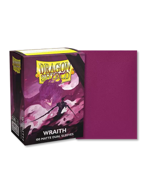 Dragon Shield Matte Dual Sleeves 100ct - Wraith - Sweets and Geeks