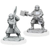 Critical Role Unpainted Miniatures: W1 Dwarf Dwendalian Empire Fighter - Sweets and Geeks