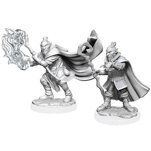 Critical Role Unpainted Miniatures: W1 Hobgoblin Wizard and Druid - Sweets and Geeks