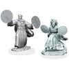 Critical Role Unpainted Miniatures: W1 Human Graviturgy and Chronurgy Wizard - Sweets and Geeks