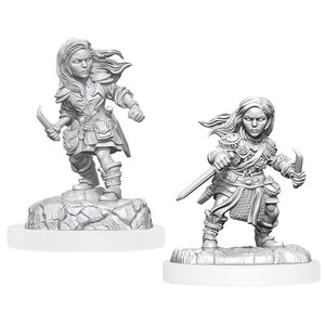Dungeons and Dragons Nolzurs Marvelous Unpainted Miniatures: W20 Halfling Rouge Female - Sweets and Geeks