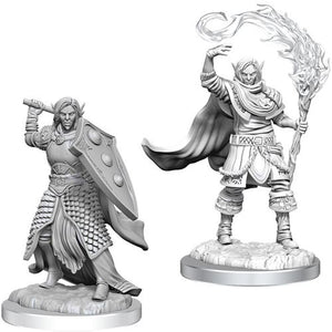 D&D Nolzur's Marvelous Unpainted Minis: W16 Male Elf Cleric - Sweets and Geeks
