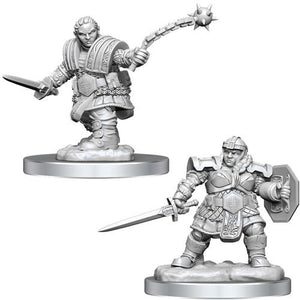 D&D Nolzur's Marvelous Unpainted Minis: W16 Dwarf Fighter - Sweets and Geeks