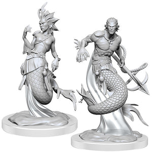Dungeons and Dragons Nolzurs Marvelous Unpainted Miniatures: W20 Merfolk - Sweets and Geeks