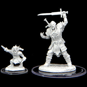 Critical Role Unpainted Miniatures: W02 Ravager Stabby-Stabber & Slaughter Lord - Sweets and Geeks