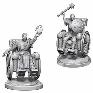 Dungeons & Dragons Nolzur`s Marvelous Unpainted Miniatures: W18 Human Clerics - Sweets and Geeks