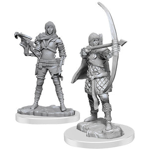 Dungeons and Dragons Deep Cuts Unpainted Miniatures W20 Human Rouge - Sweets and Geeks