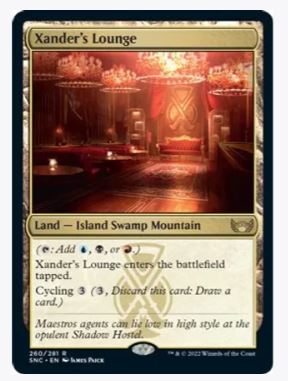 Xander's Lounge - Streets of New Capenna - #260/281 - Sweets and Geeks