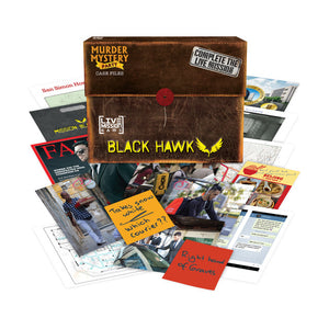 Murder Mystery Party Case Files: Black Hawk Mission - Sweets and Geeks
