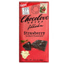 CHOCOLOVE XOXOX BAR 55% DARK CHOCOLATE W/ STRAWBERRY - Sweets and Geeks
