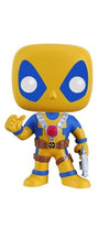 Funko Pop Marvel: Deadpool - Deadpool (Thumbs Up) (Yellow) (Amazon Exclusive) #112 - Sweets and Geeks