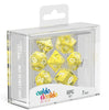 Oakie Doakie Dice RPG Set Translucent (7) - Sweets and Geeks