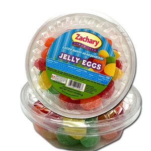 Zachary's Jelly Easter Eggs 16oz Container - Sweets and Geeks