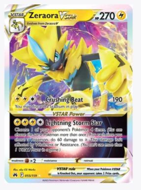 Zeraora VSTAR Crown Zenith	# 055/159 - Sweets and Geeks