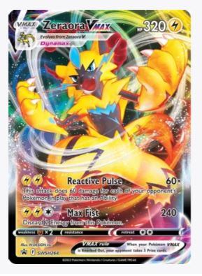 Zeraora VMAX SWSH: Sword & Shield Promo Cards # SWSH264 - Sweets and Geeks