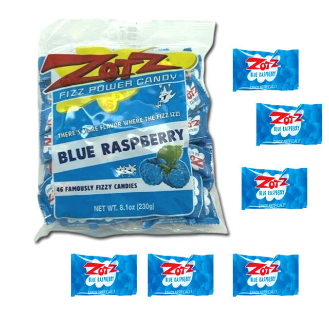 Zotz Blue Raspberry 8.1oz Bag – Sweets and Geeks